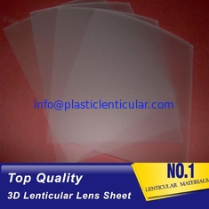 China 75 película lenticular plástica lenticular lenticular LENTICULAR PLÁSTICA de la hoja 0.45m m de la lente 3d PP de la LPI 3d para la venta de la promoción proveedor