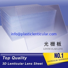 China Hojas lenticulares materiales de la lente del formato grande de 30 LPI de las lentes lenticulares LENTICULARES PLÁSTICAS de la hoja 3d para el cartel lenticular proveedor