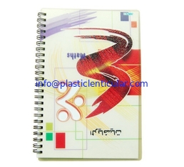 China Cuaderno lenticular lenticular de la cubierta del bolsillo notebook-3D del espiral de la cubierta del ANIMAL DOMÉSTICO LENTICULAR PLÁSTICO 3D proveedor