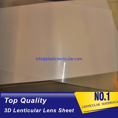 Chorro de tinta LENTICULAR PLÁSTICO de la impresión en offset que imprime 100 la hoja material lenticular lenticular de la hoja 3D PET/APET de la lente de la LPI proveedor