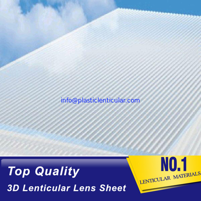 25 el panel lenticular del tablero de la hoja 3d picosegundo de la LPI del formato del estándar lenticular lente-grande lenticular de los plásticos lens-1.2*2.4M proveedor